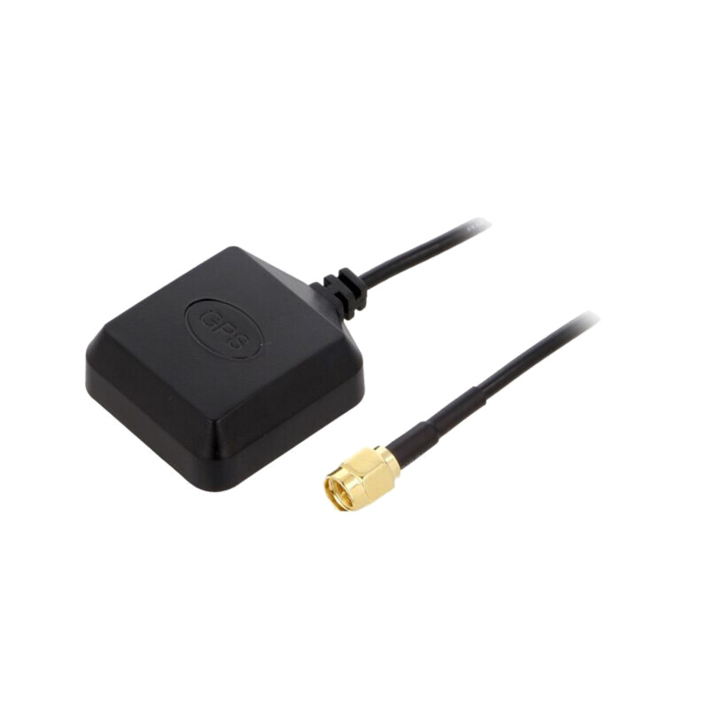 Antenă; GPS; 3dBi; RHCP; magnet; 50Ω; 39x33x14mm; -40÷85°C; Lung: 3m Antenă; GPS; 3dBi; RHCP; magnet; 50Ω; 39x33x14mm; -40÷85°C; Lung: 3m