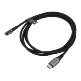 Cablu; USB 2.0; nichelat; 1,5m; negru; Fire: Cu,cositorit; textilă