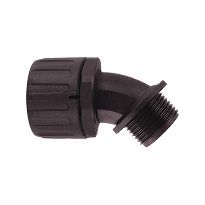 Conectori în unghi 45°; Filet: metrică,exterior; poliamidă; IP66