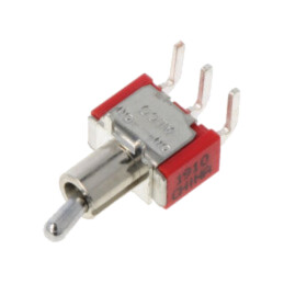 Comutator: basculant; Poz: 2; SPDT; ON-ON; 5A/125VAC; 5A/28VDC; 10mΩ