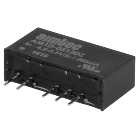 Convertor: DC/DC; 1W; Uintr: 4,5÷5,5VDC; Uieş: 12VDC; Uieş2: -12VDC