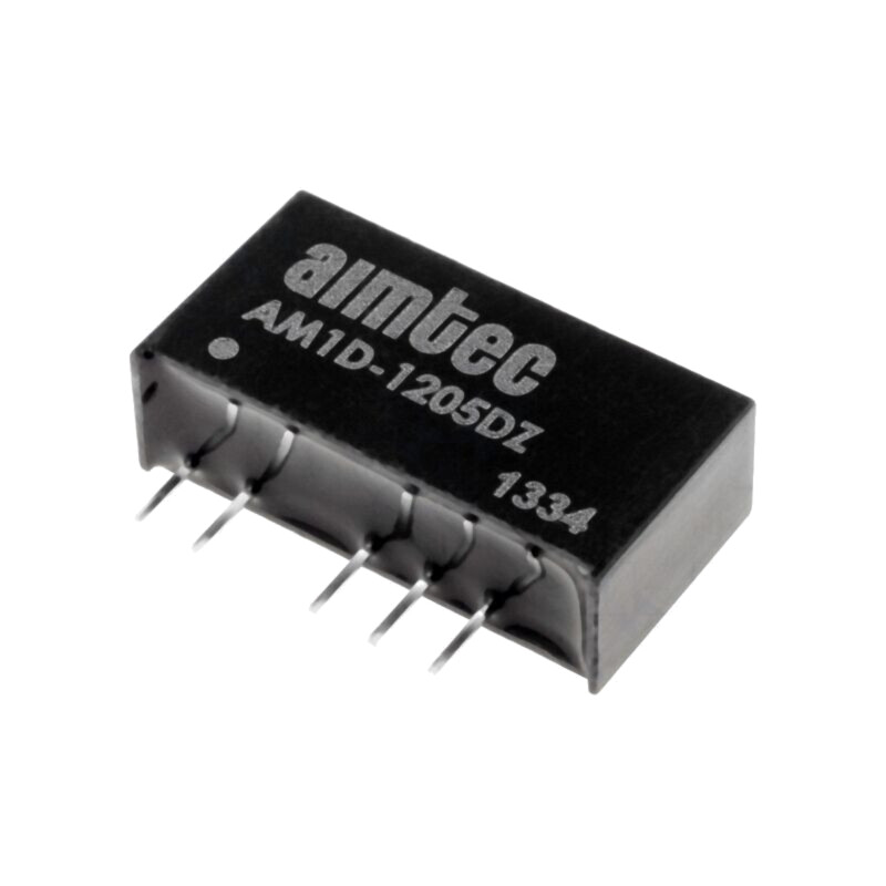 Convertor: DC/DC; 1W; Uintr: 10,8÷13,2VDC; Uieş: 5VDC; Uieş2: -5VDC