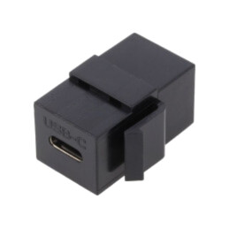 Adaptor; soclu; mamă x2; USB C soclu x2; Keystone; drept; USB 3.1