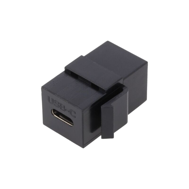 Adaptor; soclu; mamă x2; USB C soclu x2; Keystone; drept; USB 3.1