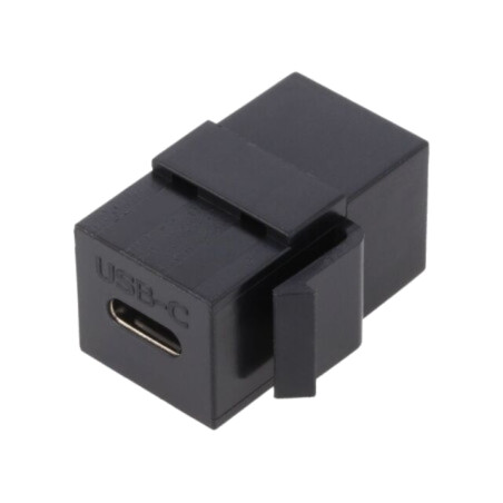 Adaptor; soclu; mamă x2; USB C soclu x2; Keystone; drept; USB 3.1