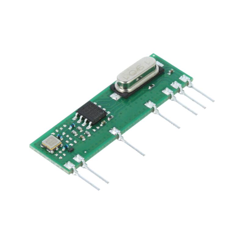 Modul: RF; receptor AM; AM,ASK; 433,92MHz; -109dBm; 5VDC; 4,3mA