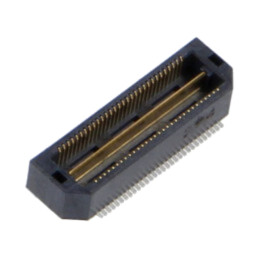 Conector: PCB-PCB; tată; PIN: 60; 0,5mm; QTH; gold flash; SMT; soclu