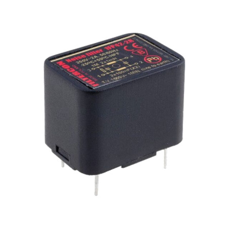Filtru: anti-interferenţe; alimentare; 250VAC; 100nF; 1mH; THT