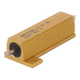 Rezistor: bobinat; înşurubare; 50kΩ; 50W; ±1%; 49,1x29,7x14,8mm