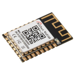 Modul: WiFi; UART; SMD,THT; 24x16x3mm; 2Mbps