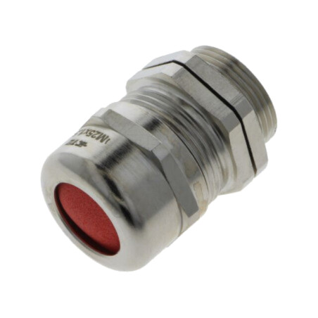 Garnitură de etanşare; cu filet alungit; M25; 1,5; IP68; alamă