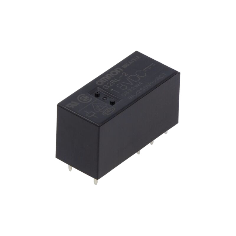 Releu: electromagnetic; DPDT; Ubobină: 18VDC; 8A; 8A/250VAC; G2RL