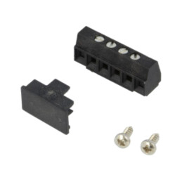 Regletă de conexiuni pt.PCB; în unghi 90°; 3,81mm; piste: 4; 8A