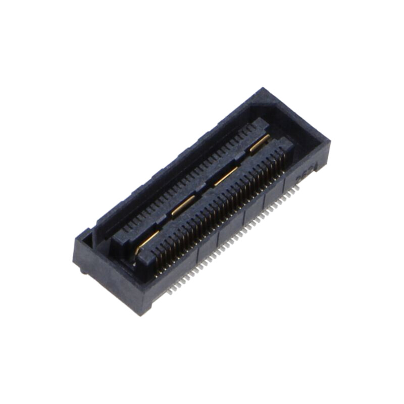 Conector: PCB-PCB; mamă; PIN: 60; 0,5mm; QSH; gold flash; SMT; soclu Conector: PCB-PCB; mamă; PIN: 60; 0,5mm; QSH; gold flash; SMT; soclu