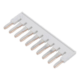 Punte de conectare; piste: 10; gri; Lăţ: 6mm; UL94V-0