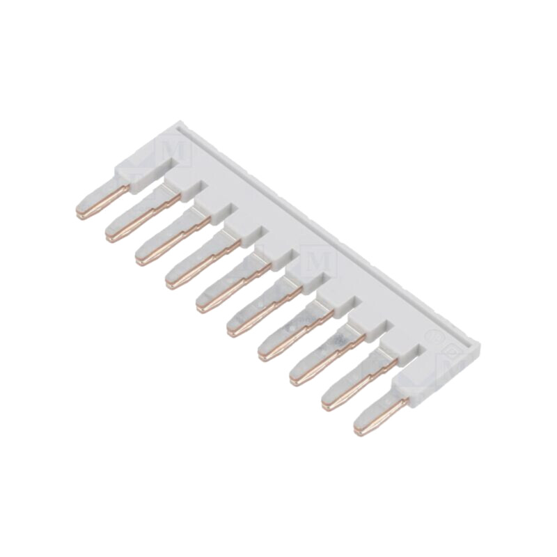 Punte de conectare; piste: 10; gri; Lăţ: 6mm; UL94V-0
