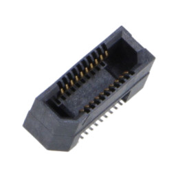 Conector: PCB-PCB; mamă; PIN: 20; 0,8mm; ERF8; aurit; SMT; soclu; 1,4A