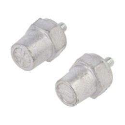 Adaptor; acumulator 12V; Filet: M6