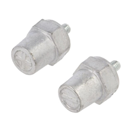 Adaptor; acumulator 12V; Filet: M6
