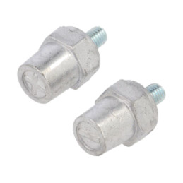 Adaptor; acumulator 12V; Filet: M8