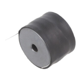 Inductor: fir; THT; 10mH; 600mA; 2,6Ω; ±15%; Ø29,8x21,8mm; verticală
