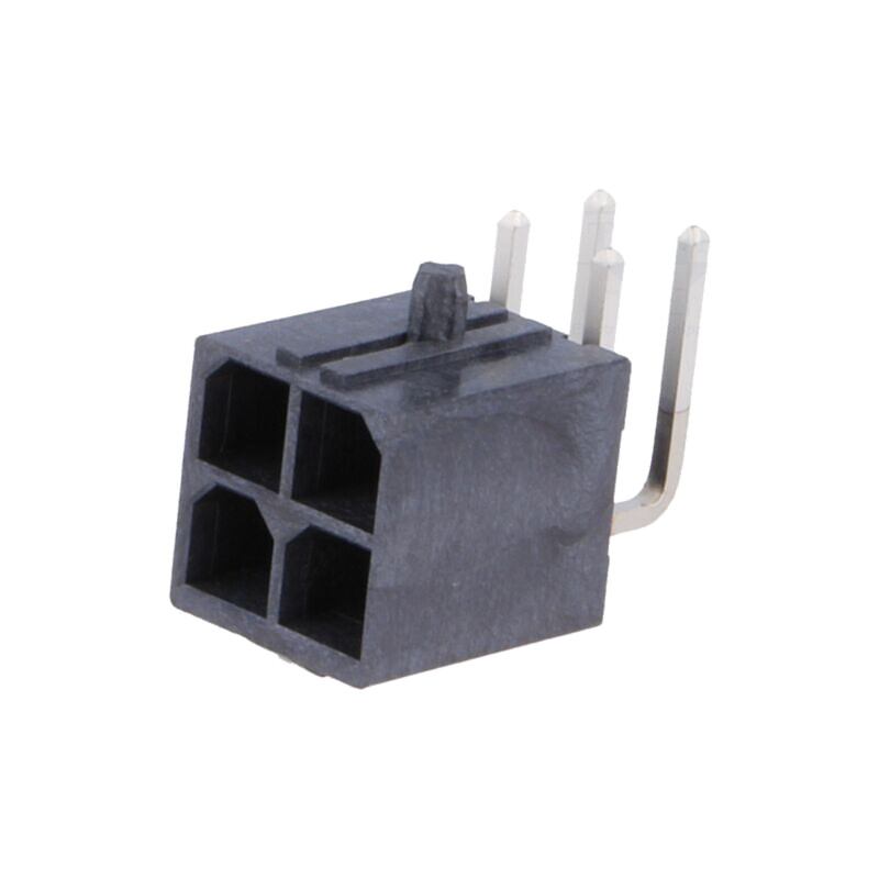 Conector: cablu-placă; soclu; tată; Mega-Fit; 5,7mm; PIN: 4; UL94V-0 Conector: cablu-placă; soclu; tată; Mega-Fit; 5,7mm; PIN: 4; UL94V-0