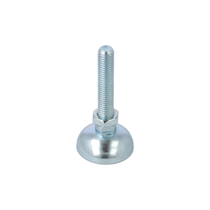 Picioruş; cu ax; M12; oţel; Acoperire: zinc; 85mm; Pivot Feet
