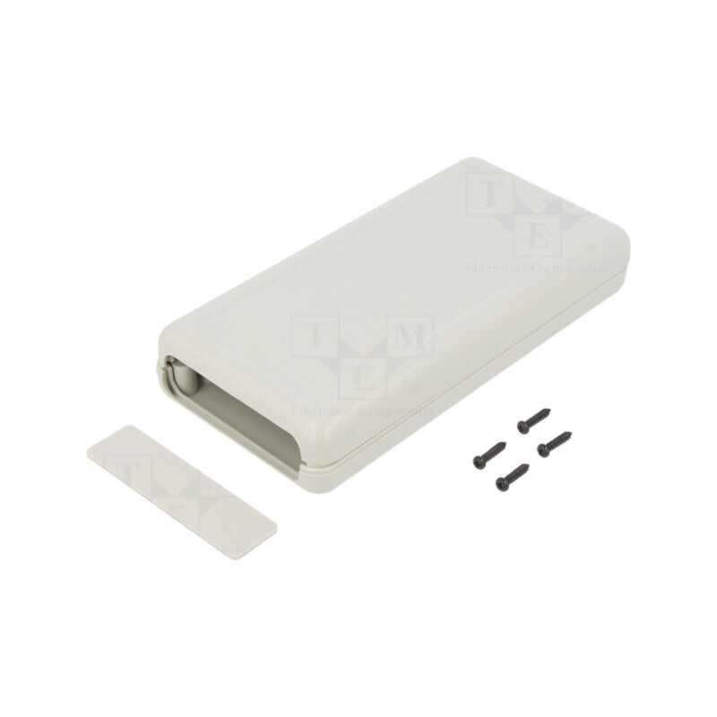 Carcasă: cu panou; X: 70mm; Y: 135mm; Z: 24mm; ABS; gri deschis Carcasă: cu panou; X: 70mm; Y: 135mm; Z: 24mm; ABS; gri deschis