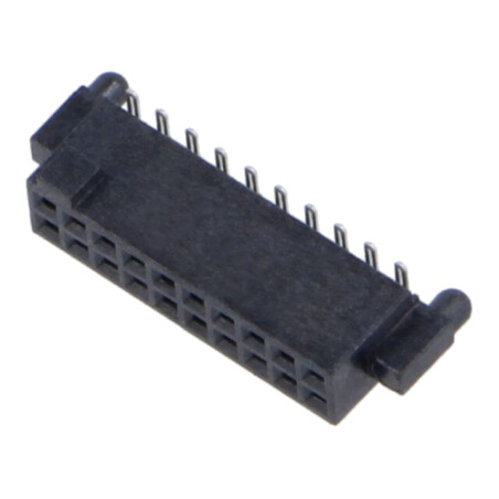 Conector: PCB-PCB; mamă; PIN: 20; 1,27mm; SFM; argintat selectiv