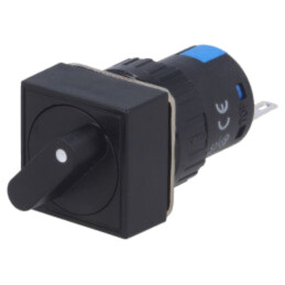 Comutator: rotativ; Poz: 2; SPDT; 3A/220VAC; 2A/24VDC; -20÷55°C