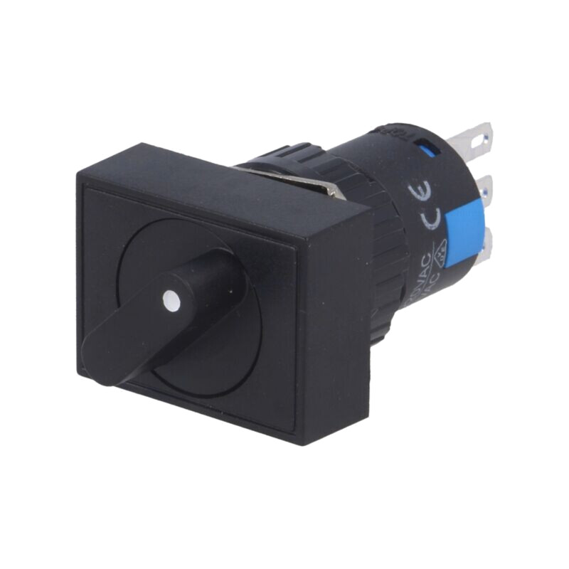 Comutator: rotativ; Poz: 2; SPDT; 3A/220VAC; 2A/24VDC; -20÷55°C