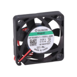 Ventilator: DC; axial; 5VDC; 30x30x6mm; 8,28m3/h; 23,6dBA; Vapo