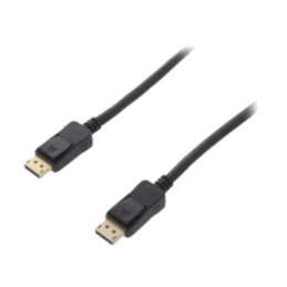 Cablu; DisplayPort 1.4; DisplayPort mufă,din ambele părţi; 1,5m