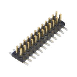Conector: şiruri pini; tată; PIN: 24; 1,27mm; aurit; SMT; soclu; rolă