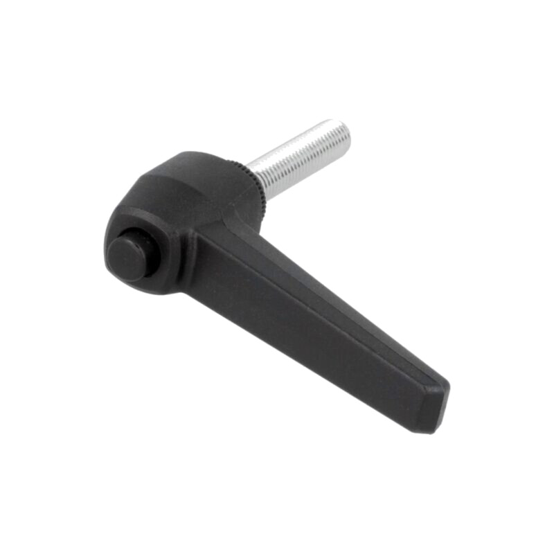 Manetă; franceză; Lung.filet: 40mm; Lung.manetă: 73mm; Corp: neagră