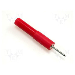 Terminal de măsurare; 36A; roşie; Diam.vârf: 1,4mm; 60VDC; 30VAC