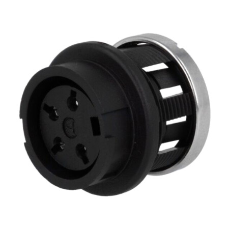 Conector: DIN; soclu; mamă; PIN: 4; Dispunere: 240°; lipire; 300V; 5A