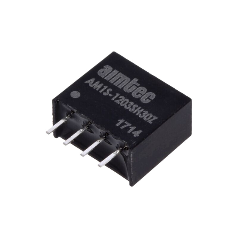 Convertor: DC/DC; 1W; Uintr: 10,8÷13,2VDC; Uieş: 3,3VDC; Iieş: 303mA Convertor: DC/DC; 1W; Uintr: 10,8÷13,2VDC; Uieş: 3,3VDC; Iieş: 303mA