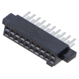 Conector: PCB-PCB; mamă; PIN: 20; 1,27mm; SFM; argintat selectiv