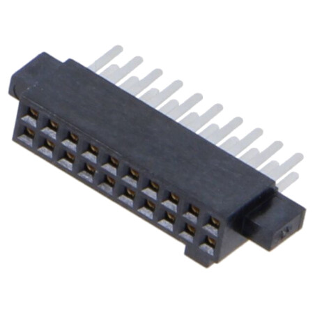 Conector: PCB-PCB; mamă; PIN: 20; 1,27mm; SFM; argintat selectiv