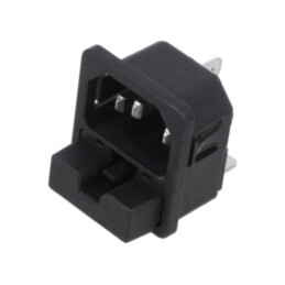 Conector: alimentare AC; soclu; tată; 10A; 250VAC; IEC 60320; 6220