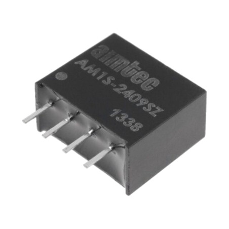 Convertor: DC/DC; 1W; Uintr: 21,6÷26,4VDC; Uieş: 9VDC; Iieş: 110mA