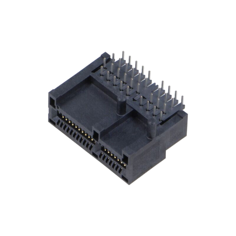 Conector: pentru carduri; în unghi 90°; THT; pentru PCB; PIN: 36