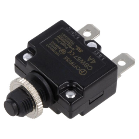 Siguranţă: termică; 4A; Imax: 1kA; 125V,250V; 32VDC,50VDC