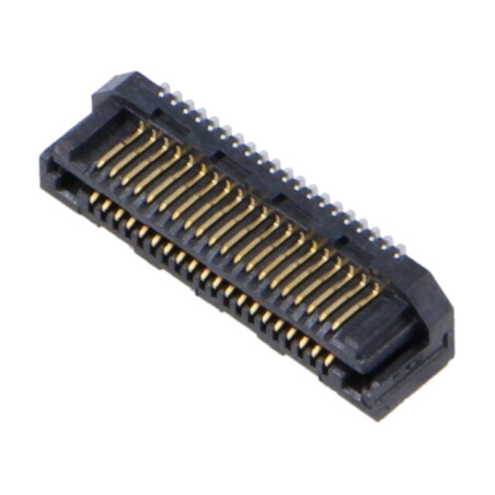 Conector: PCB-PCB; hermafrodit; PIN: 40; 0,5mm; LSS; gold flash; SMT