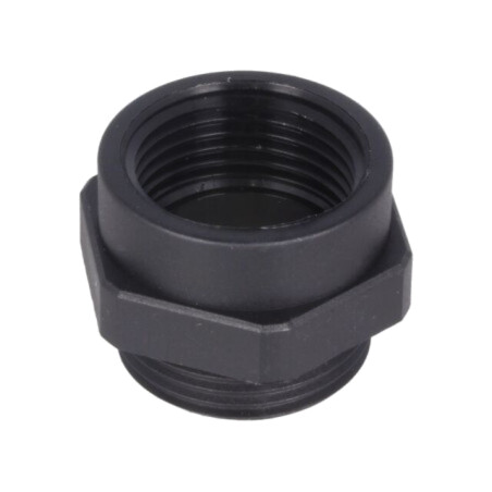 Adaptor filet; Filet int: M20; Filet ext: PG16; poliamidă; R-M-PA