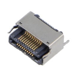 Conector: PCB-PCB; hermafrodit; PIN: 20; 0,5mm; LSHM; aurit; SMT