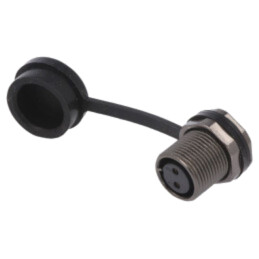 Soclu; ST12; mamă; PIN: 2; IP67; 13A; lipire; 250V; 2mm2; -25÷85°C