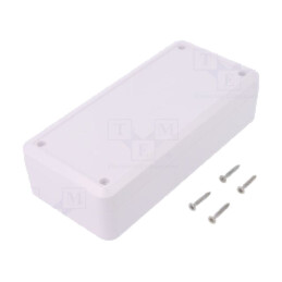 Carcasă: universală; X: 89mm; Y: 189mm; Z: 50mm; ABS; albe