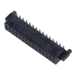 Conector: PCB-PCB; mamă; PIN: 30; 1,27mm; SFM; aurit; SMT; soclu; 3,7A